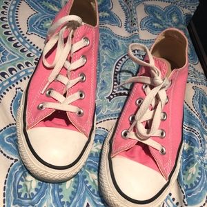 Converse Pink Unisex All Star (Worn Once)